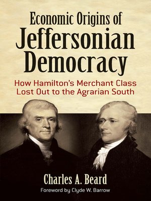 cover image of Economic Origins of Jeffersonian Democracy